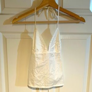 NWT brandy Melville white tank